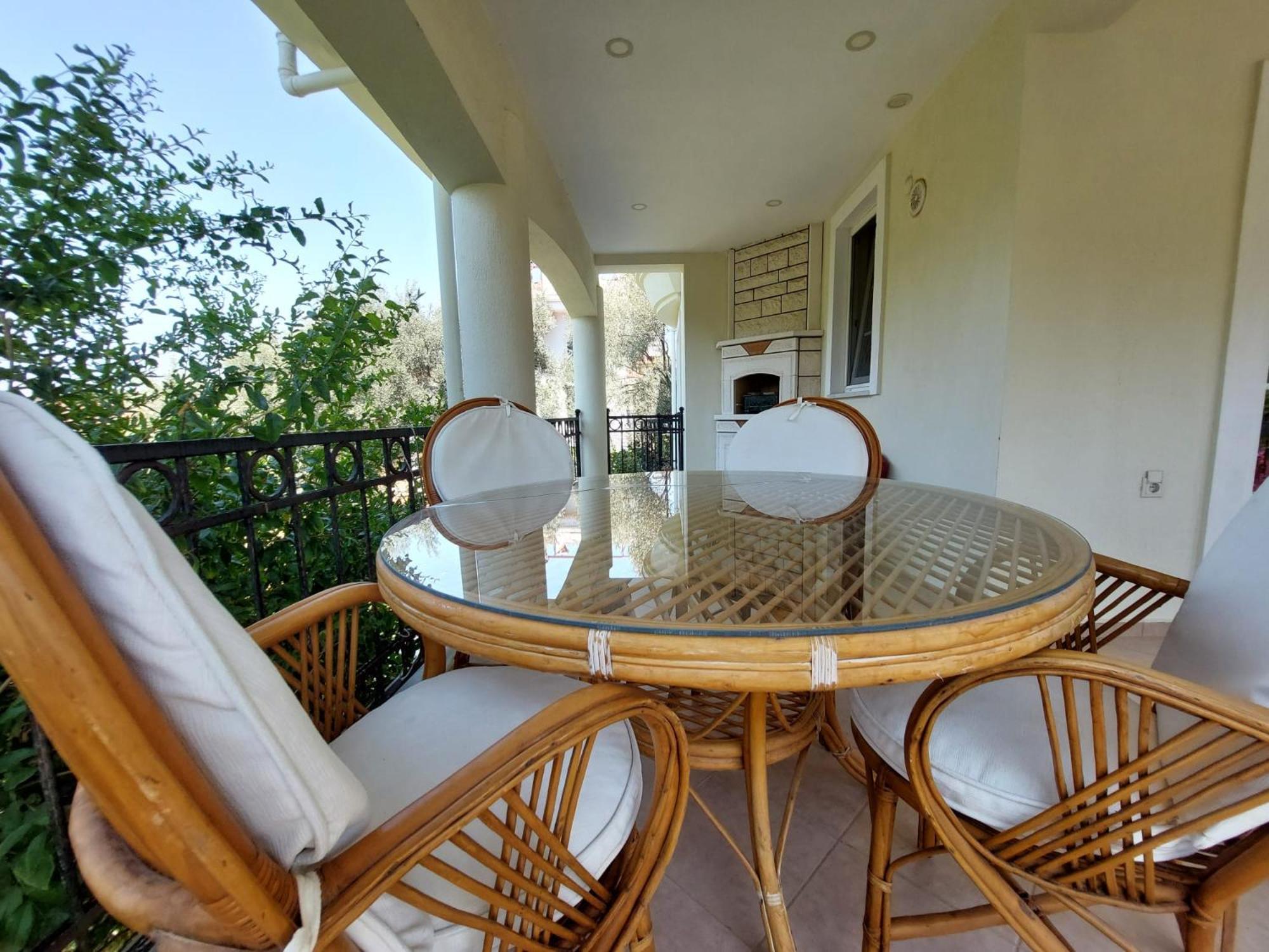 Apartment mit 2 Schlafzimmern und Gartenblick